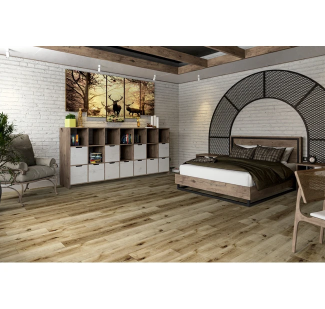 Кварц-виниловая LVT плитка DAMY FLOOR FAMILY T7020-4-LVT Дуб Провинциальный Кварц-виниловая LVT плитка DAMY FLOOR FAMILY T7020-4-LVT Дуб Провинциальный