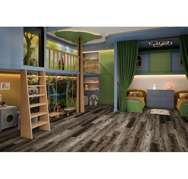 Кварц-виниловая LVT плитка DAMY FLOOR FAMILY TCM369-7-LVT Дуб Рустикальный Черный Кварц-виниловая LVT плитка DAMY FLOOR FAMILY TCM369-7-LVT Дуб Рустикальный Черный