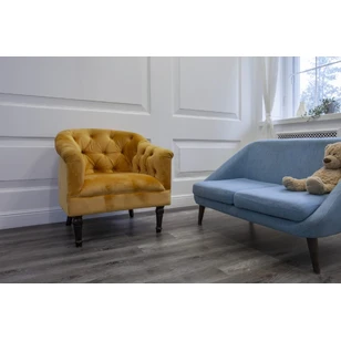 Кварц-виниловая LVT плитка DAMY FLOOR FAMILY TCM369-7-LVT Дуб Рустикальный Черный