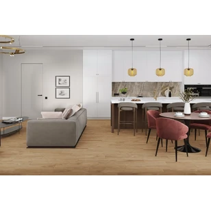Кварц-виниловая LVT плитка DAMY FLOOR FAMILY 0036-2-LVT Орех Европейский