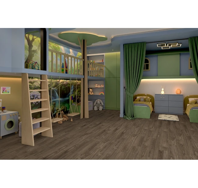 Кварц-виниловая LVT плитка DAMY FLOOR FAMILY 0036-3-LVT Орех Американский Кварц-виниловая LVT плитка DAMY FLOOR FAMILY 0036-3-LVT Орех Американский