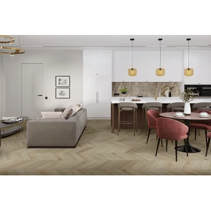 Кварц-виниловая LVT плитка DAMY FLOOR CHEVRON LVT DF01-Ch-LVT Версаль