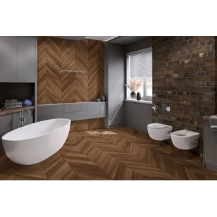 Кварц-виниловая LVT плитка DAMY FLOOR CHEVRON LVT DF07-Ch-LVT Шайо