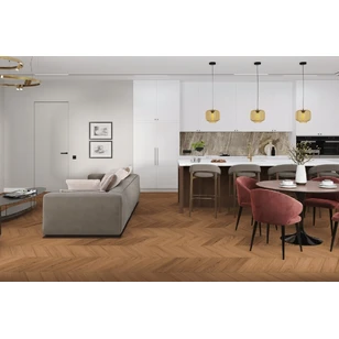 Кварц-виниловая LVT плитка DAMY FLOOR CHEVRON LVT DF08-Ch-LVT Блуа