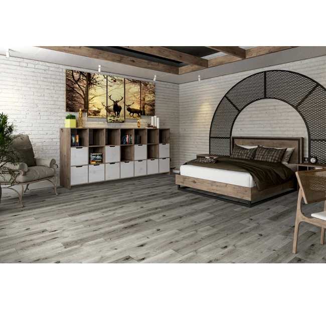 Кварцевый SPC ламинат DAMY FLOOR FAMILY T7020-5D Дуб Состаренный Серый Кварцевый SPC ламинат DAMY FLOOR FAMILY T7020-5D Дуб Состаренный Серый