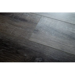 Кварцевый SPC ламинат DAMY FLOOR FAMILY TCM369-7 Дуб Рустикальный Черный