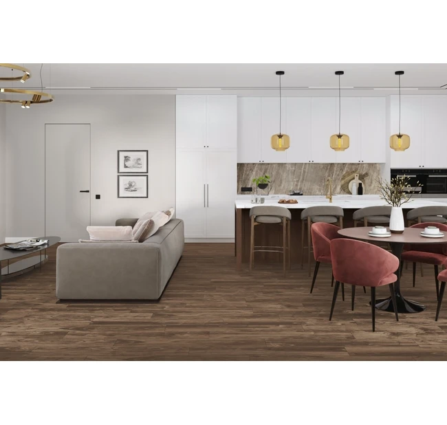 Кварцевый SPC ламинат DAMY FLOOR FAMILY 0036-3 Орех Американский Кварцевый SPC ламинат DAMY FLOOR FAMILY 0036-3 Орех Американский