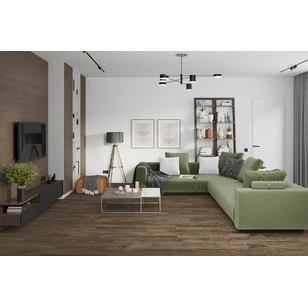 Кварцевый SPC ламинат DAMY FLOOR FAMILY 0036-3 Орех Американский