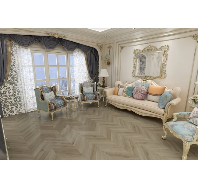 Кварцевый SPC ламинат DAMY FLOOR CHEVRON DF01-Ch Версаль Кварцевый SPC ламинат DAMY FLOOR CHEVRON DF01-Ch Версаль