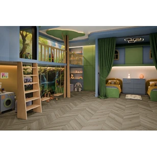 Кварцевый SPC ламинат DAMY FLOOR CHEVRON DF01-Ch Версаль