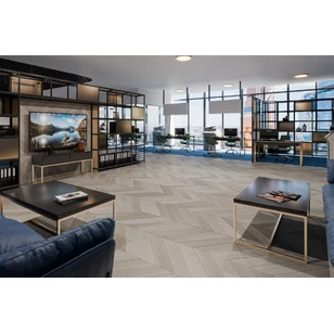 Кварцевый SPC ламинат DAMY FLOOR CHEVRON DF02-Ch Пале-Рояль