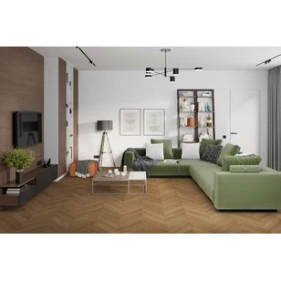 Кварцевый SPC ламинат DAMY FLOOR CHEVRON DF04-Ch Лувр
