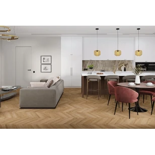 Кварцевый SPC ламинат DAMY FLOOR CHEVRON DF04-Ch Лувр