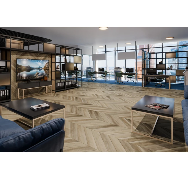 Кварцевый SPC ламинат DAMY FLOOR CHEVRON DF06-Ch Амбуаз Кварцевый SPC ламинат DAMY FLOOR CHEVRON DF06-Ch Амбуаз