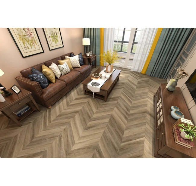 Кварцевый SPC ламинат DAMY FLOOR CHEVRON DF06-Ch Амбуаз Кварцевый SPC ламинат DAMY FLOOR CHEVRON DF06-Ch Амбуаз