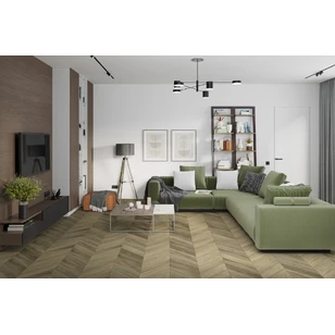 Кварцевый SPC ламинат DAMY FLOOR CHEVRON DF06-Ch Амбуаз