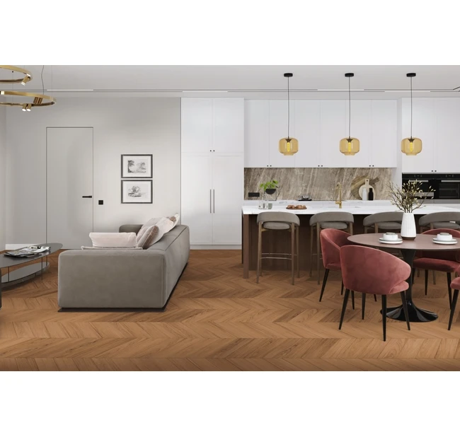 Кварцевый SPC ламинат DAMY FLOOR CHEVRON DF08-Ch Блуа Кварцевый SPC ламинат DAMY FLOOR CHEVRON DF08-Ch Блуа