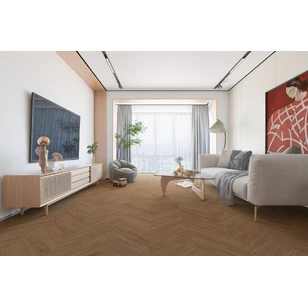 Кварцевый SPC ламинат DAMY FLOOR CHEVRON DF08-Ch Блуа