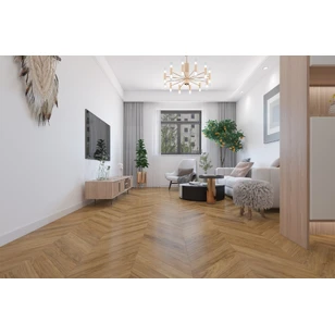 Кварцевый SPC ламинат DAMY FLOOR CHEVRON DF09-Ch Монсоро