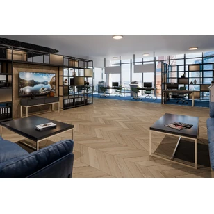 Кварцевый SPC ламинат DAMY FLOOR CHEVRON DF10-Ch Сен-Клу
