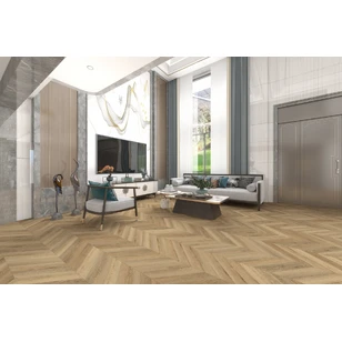 Кварцевый SPC ламинат DAMY FLOOR CHEVRON DF10-Ch Сен-Клу