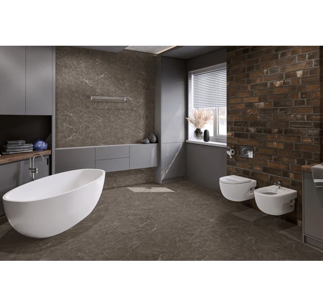 Кварцевая SPC плитка DAMY FLOOR ASCENT STRONG LQ8132-2-ST Макалу Кварцевая SPC плитка DAMY FLOOR ASCENT STRONG LQ8132-2-ST Макалу