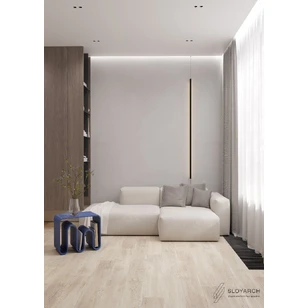 SPC ламинат FirstFloor Ледяной дуб скетч 1F043