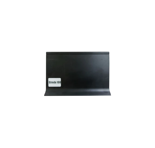 Плинтус напольный дюрополимерный Marca Bello Strada 100 черный Плинтус напольный дюрополимерный Marca Bello Strada 100 черный