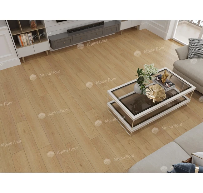Кварц-виниловый пол Alpine Floor Ultra Дуб Марципановый ECO 5-37 Кварц-виниловый пол Alpine Floor Ultra Дуб Марципановый ECO 5-37