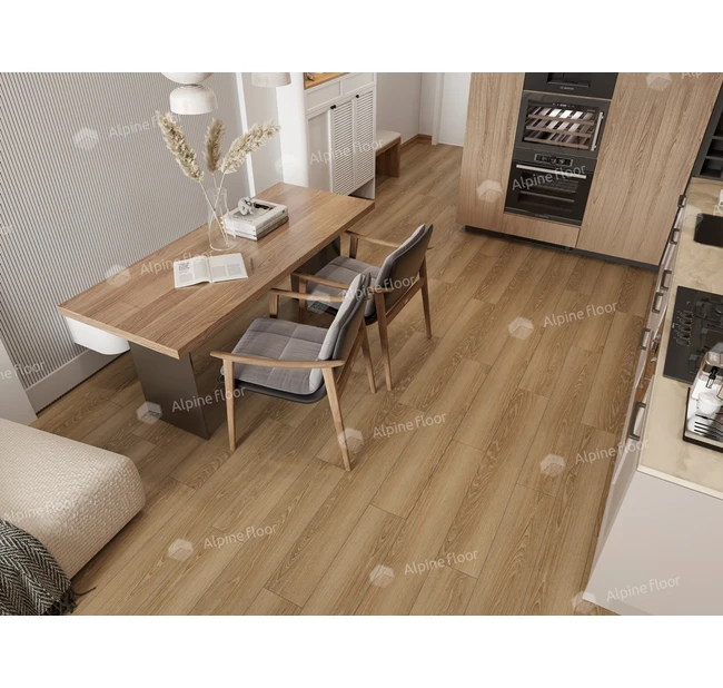 Кварц-виниловый пол Alpine Floor Ultra Дуб Сантана ECO 5-38 Кварц-виниловый пол Alpine Floor Ultra Дуб Сантана ECO 5-38