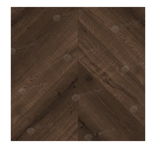 SPC ламинат Alpine Floor Chevron Alpine Дуб Мокка ECO 18-12 SPC ламинат Alpine Floor Chevron Alpine Дуб Мокка ECO 18-12