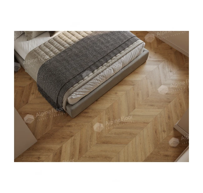 SPC ламинат Alpine Floor Chevron Alpine Дуб Буна  ECO 18-15 SPC ламинат Alpine Floor Chevron Alpine Дуб Буна  ECO 18-15