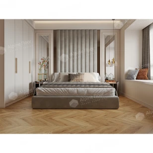 SPC ламинат Alpine Floor Chevron Alpine Дуб Буна  ECO 18-15
