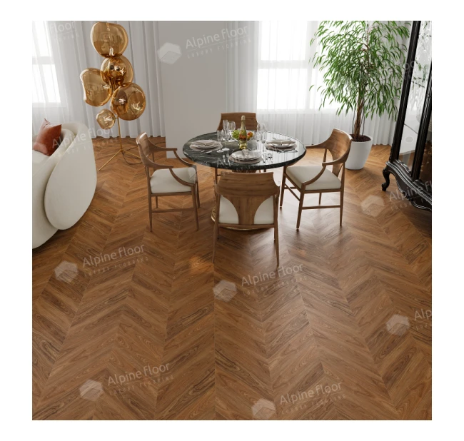 SPC ламинат Alpine Floor Chevron Alpine Орех Нойер ECO 18-22 SPC ламинат Alpine Floor Chevron Alpine Орех Нойер ECO 18-22