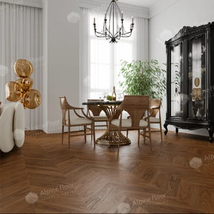 SPC ламинат Alpine Floor Chevron Alpine Орех Нойер ECO 18-22