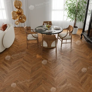 SPC ламинат Alpine Floor Chevron Alpine Орех Нойер ECO 18-22