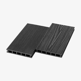 Террасная доска из ДПК Unodeck Ultra графит 3м