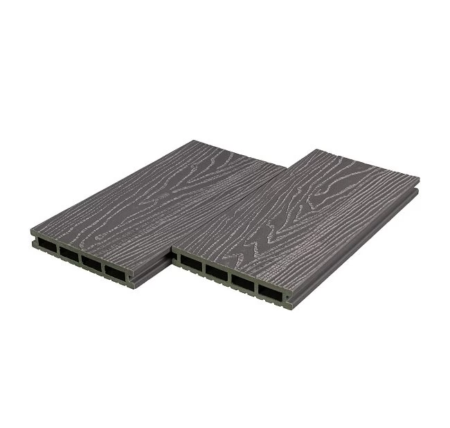 Террасная доска из ДПК Altay Decking Серый 4м Террасная доска из ДПК Altay Decking Серый 4м