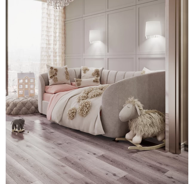 Виниловый пол CronaFloor Wood Дуб Серый Виниловый пол CronaFloor Wood Дуб Серый