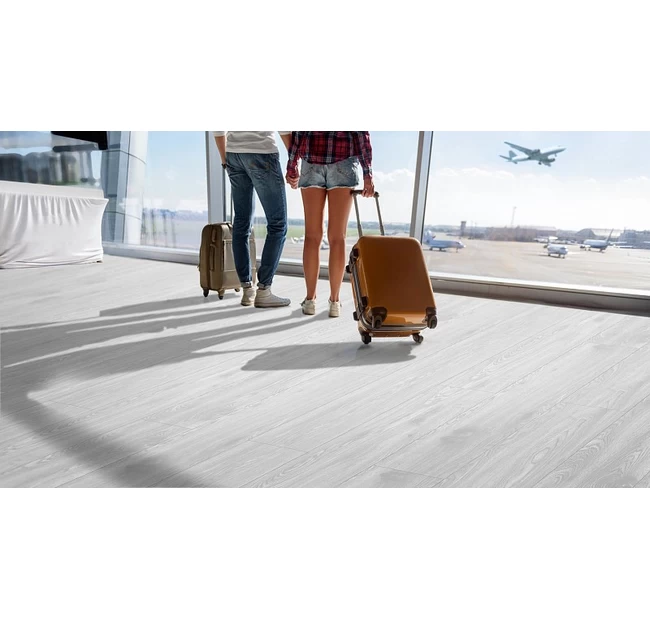 Виниловый пол CronaFloor Wood Дуб Белёный Виниловый пол CronaFloor Wood Дуб Белёный