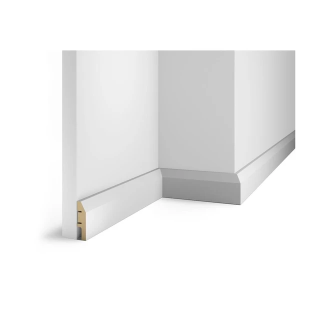 Плинтус напольный МДФ Cosca Decor AP04 под покраску Плинтус напольный МДФ Cosca Decor AP04 под покраску