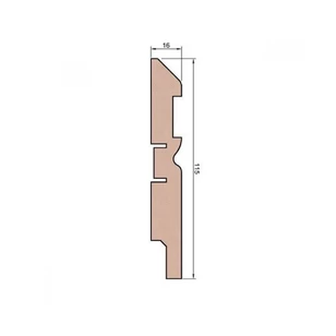 Плинтус напольный МДФ Cosca Decor AP30 под покраску