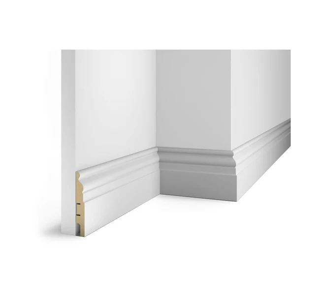 Плинтус напольный МДФ Cosca Decor AP18 под покраску Плинтус напольный МДФ Cosca Decor AP18 под покраску