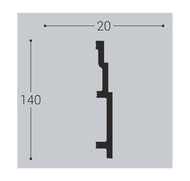 Плинтус напольный XPS Bello deco П13 Плинтус напольный XPS Bello deco П13