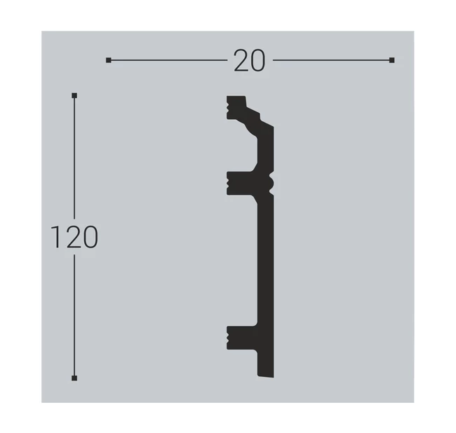 Плинтус напольный XPS Bello deco П12 Плинтус напольный XPS Bello deco П12