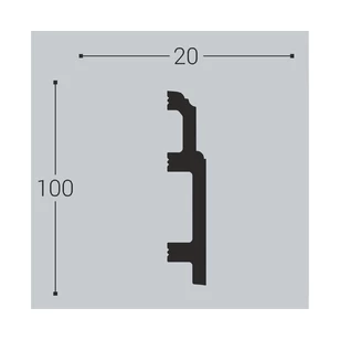 Плинтус напольный XPS Bello deco П10