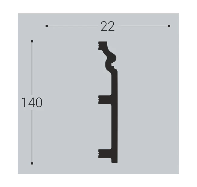 Плинтус напольный XPS Bello deco П9 Плинтус напольный XPS Bello deco П9