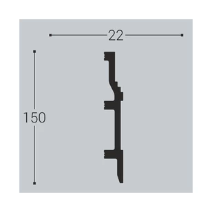 Плинтус напольный XPS Bello deco П8