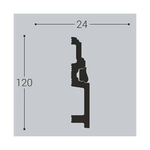 Плинтус напольный XPS Bello deco П6
