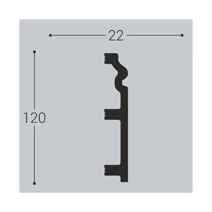 Плинтус напольный XPS Bello deco П5